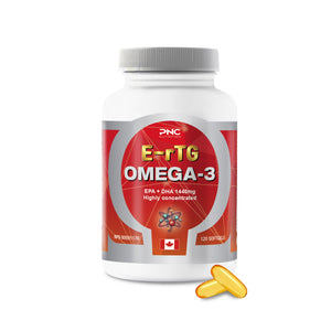 
                  
                    PNC E-rTG Omega 3 - Advanced Absorption Fish Oil, 120 Softgels
                  
                