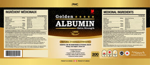 
                  
                    PNC Golden Albumin Extra Strength - Immune, Muscle & Liver Support, 200 Capsules
                  
                