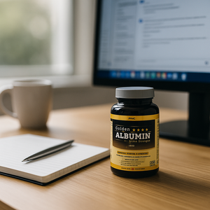 
                  
                    PNC Golden Albumin Extra Strength - Immune, Muscle & Liver Support, 200 Capsules
                  
                