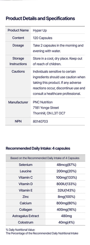 
                  
                    PNC Key Prime Hyper Up - Multinutrient Support for Children, 120 Capsules
                  
                