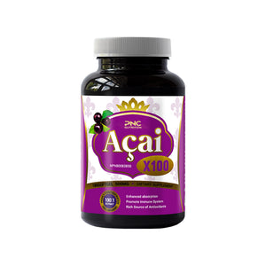 
                  
                    PNC Acai x100 – Antioxidant-Rich Superfruit Supplement, 180 Capsules
                  
                