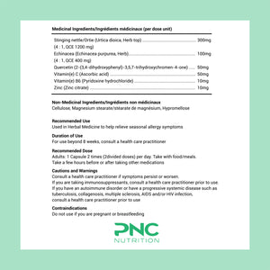 
                  
                    PNC Allergy Care – Nutrient Support for Seasonal Comfort, 180 Capsules
                  
                
