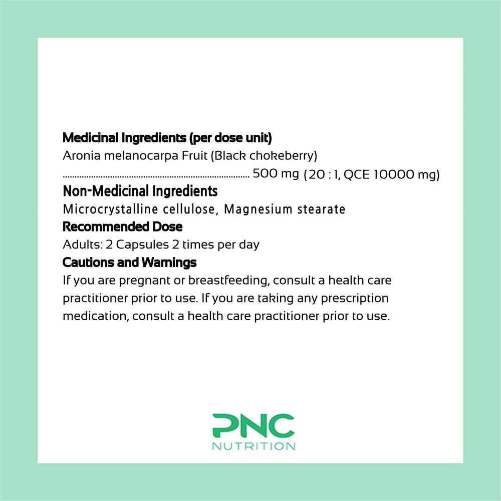 
                  
                    PNC Aronia Berry - 20x Concentrated Antioxidant Support, 180 Capsules
                  
                