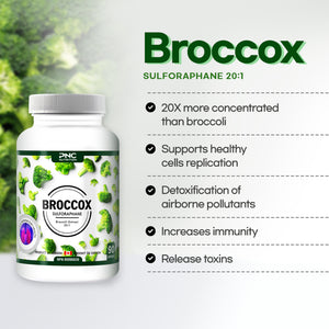 
                  
                    PNC Broccox Sulforaphane - Antioxidant Support, 90 Capsules
                  
                
