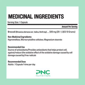 
                  
                    PNC Broccox Sulforaphane - Antioxidant Support, 90 Capsules
                  
                