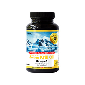 
                  
                    PNC Golden Krill Oil Omega-3 - NKL 100% Krill Oil, 120 Softgels
                  
                
