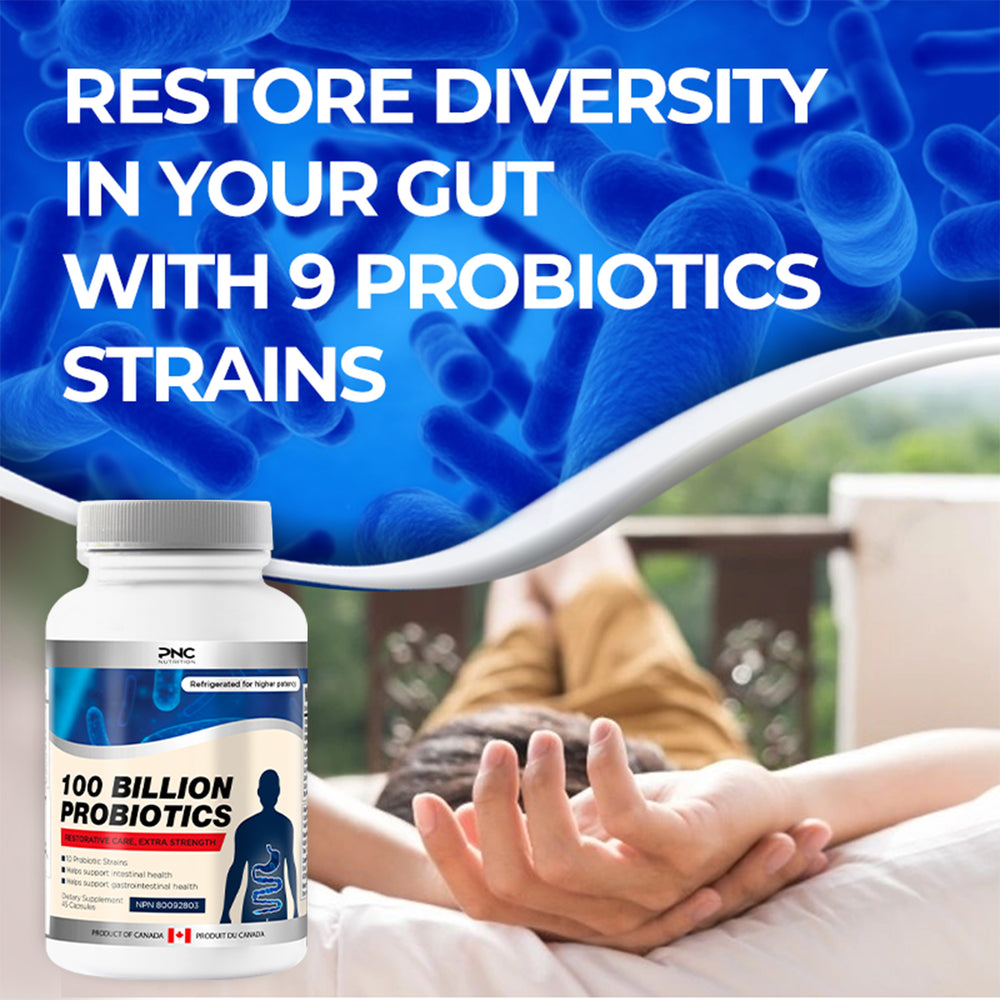 
                  
                    PNC 100 Billion Probiotics - Digestive & Gut Health Support , 45 Capsules
                  
                