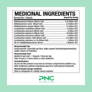 
                  
                    PNC 100 Billion Probiotics - Digestive & Gut Health Support , 45 Capsules
                  
                