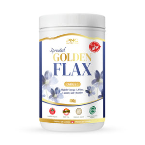 
                  
                    PNC Golden Sprouted Flax Omega 3 – Plant-Based Nutrition Support, 400g
                  
                