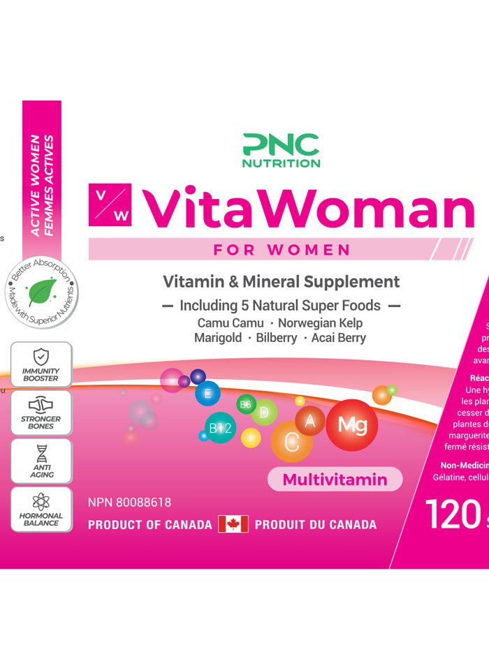 
                  
                    Vitawomen | Multivitamin for women - PNC Pure Natures Canada
                  
                