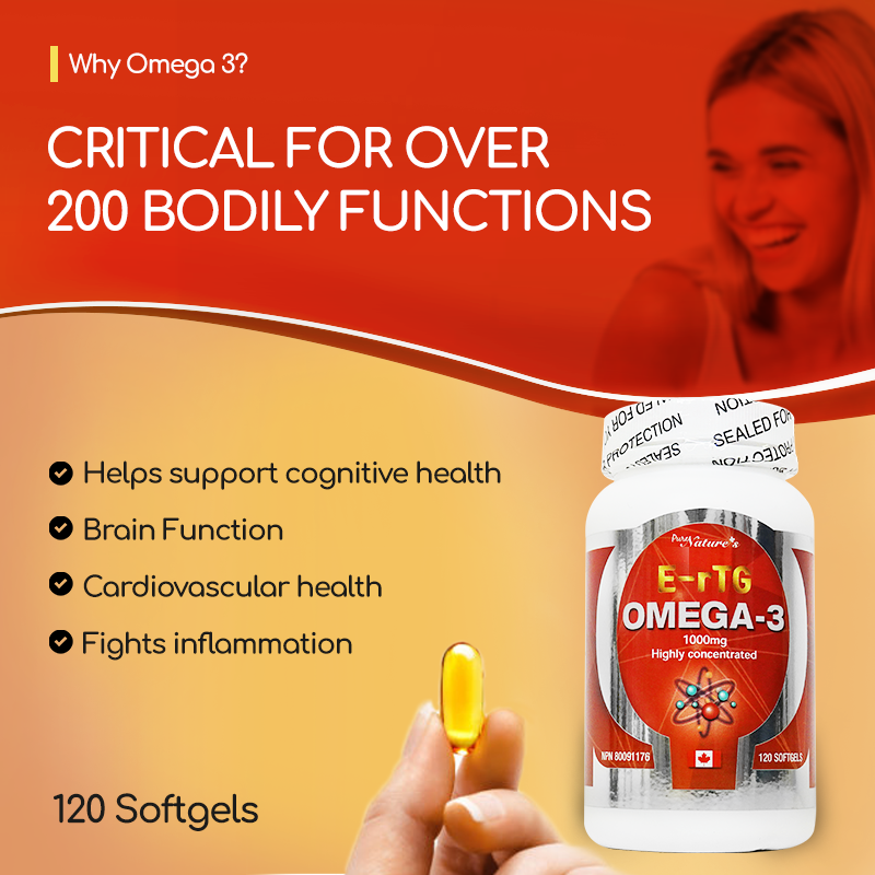 
                  
                    E-rTG Omega 3 | Fish oil | 1000mg
                  
                