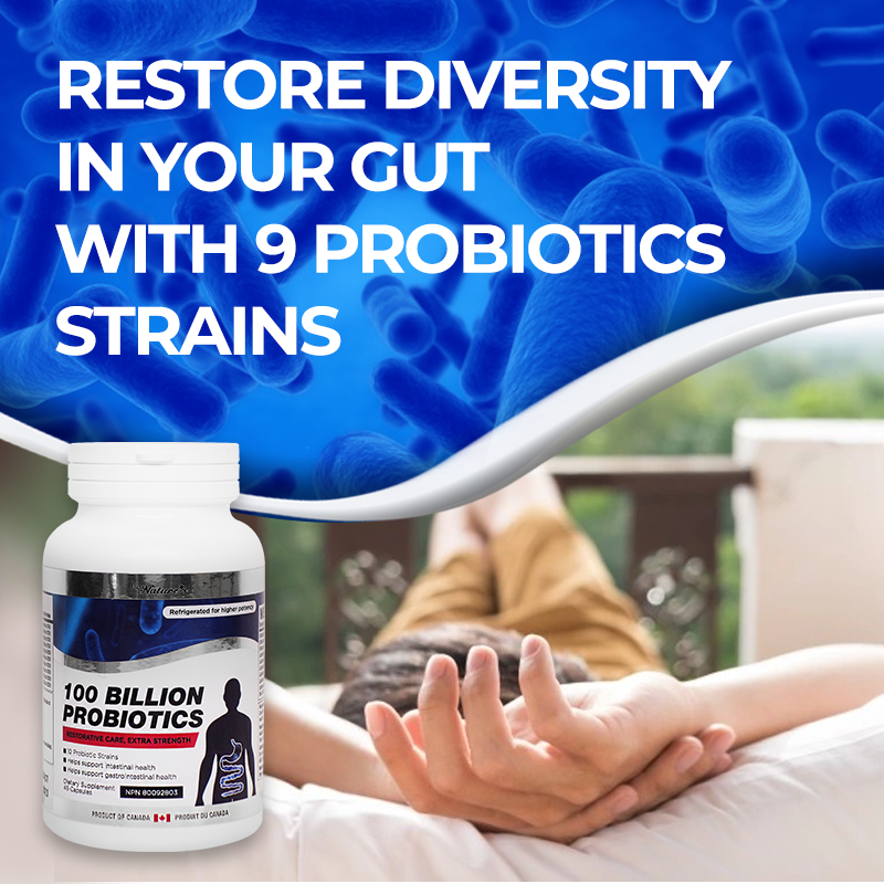 
                  
                    Probiotics | 100 Billion
                  
                