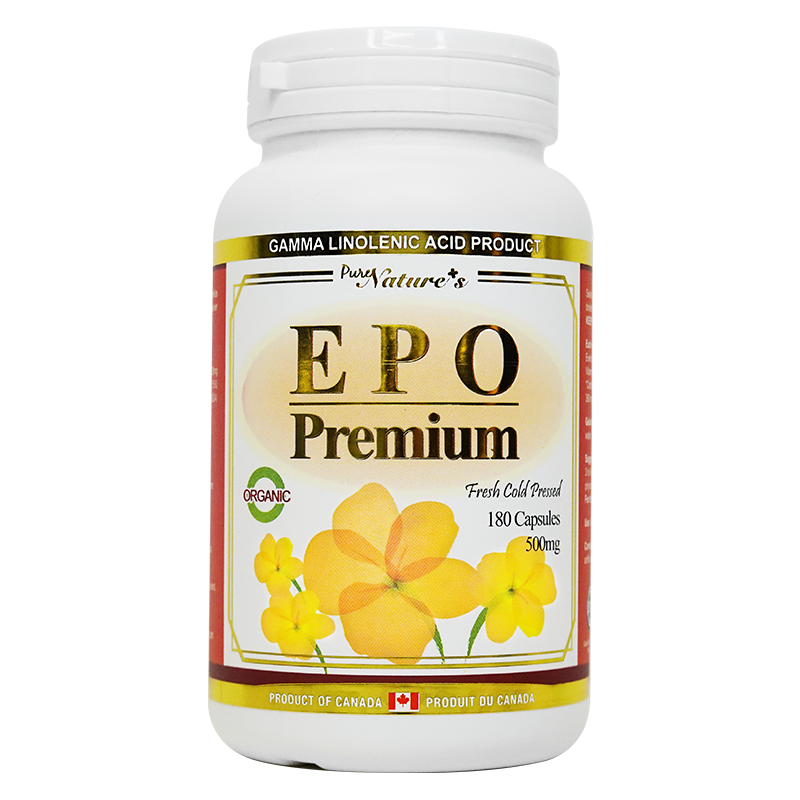 Evening Primrose Oil (EPO) - 180 Capsules - PNC Pure Natures Canada