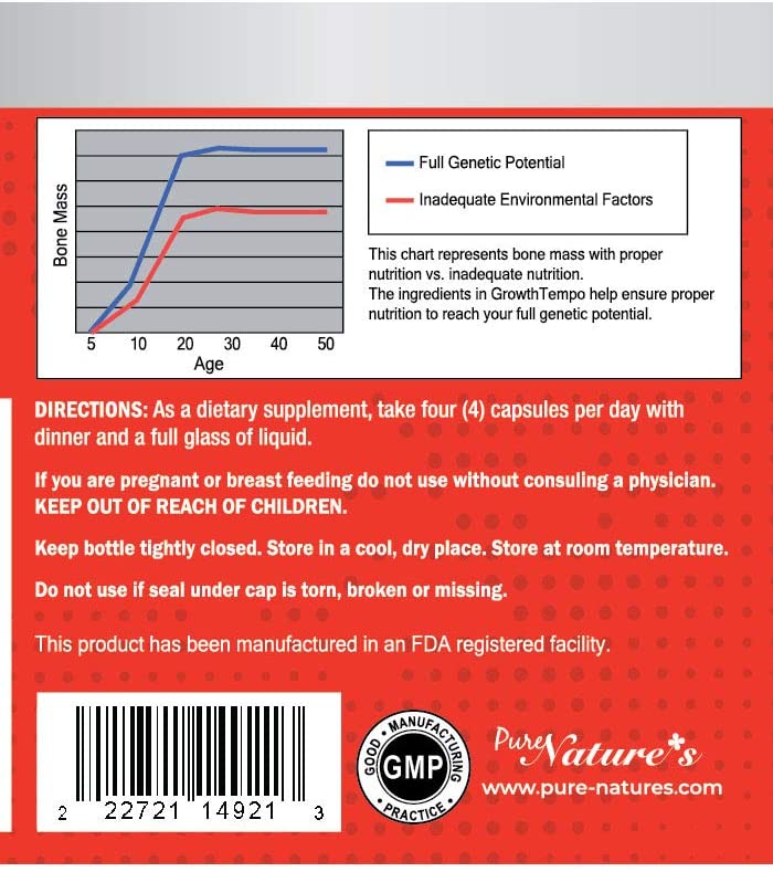 
                  
                    Growth Tempo | Height Growth for Kids - PNC Pure Natures Canada
                  
                