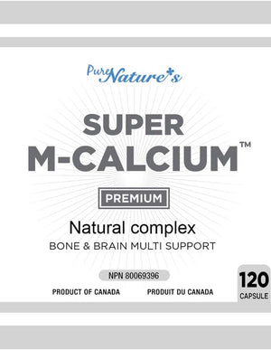 
                  
                    Super M-Calcium | Natural Complex - PNC Pure Natures Canada
                  
                