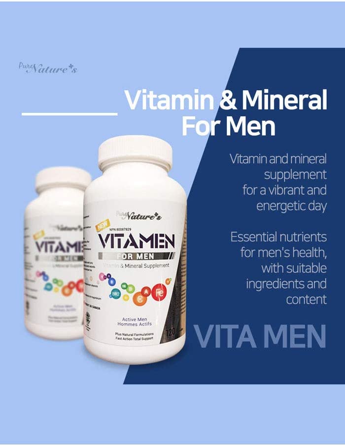 
                  
                    Vitamen | Multivitamin for men - PNC Pure Natures Canada
                  
                