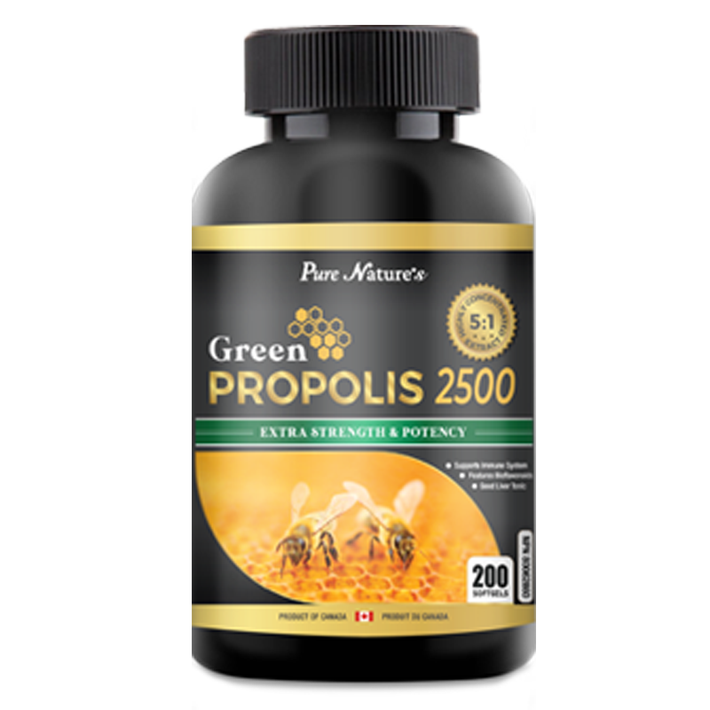 Green Propolis | 2500mg - PNC Pure Natures Canada